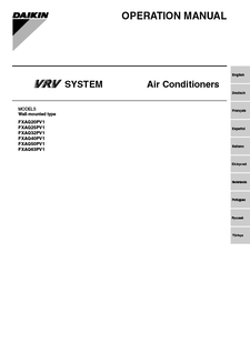 FXAQ-P_OM_3P156215-11R_Operation manuals_Dutch download